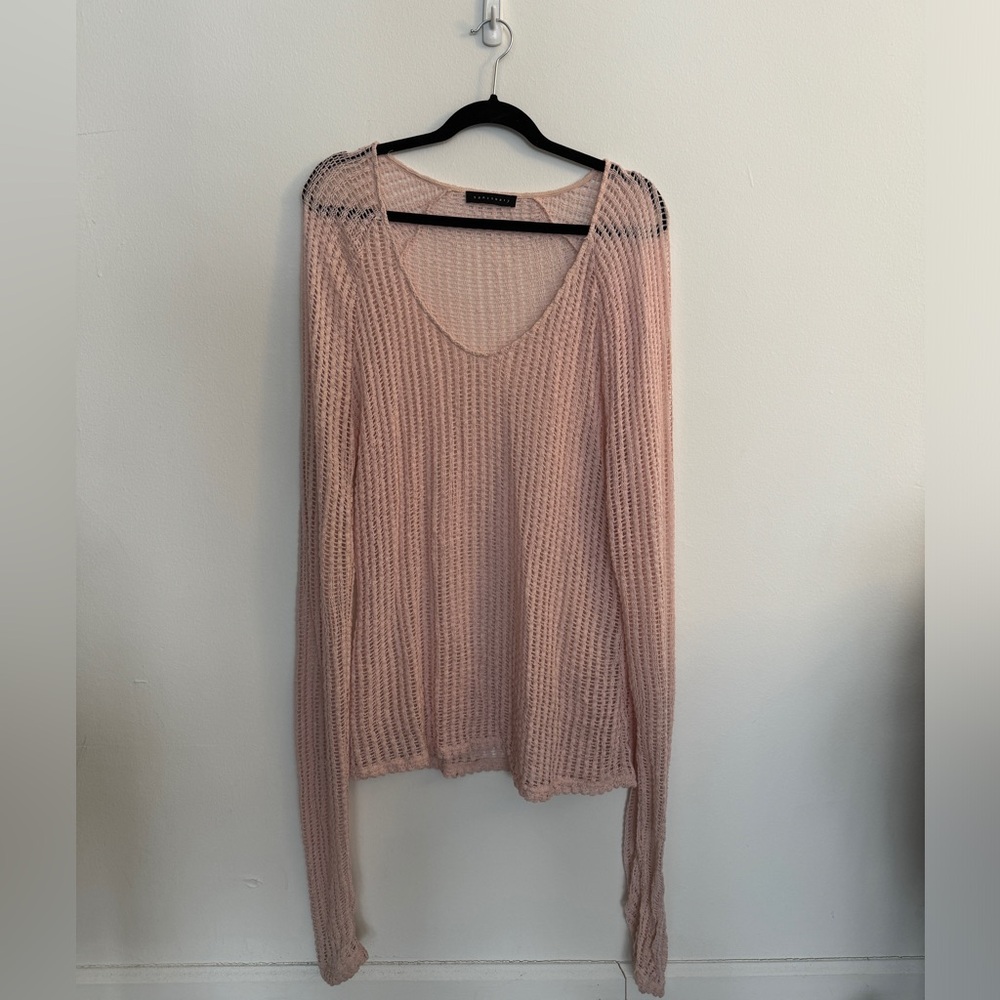 Sanctuary Pink Knit Top